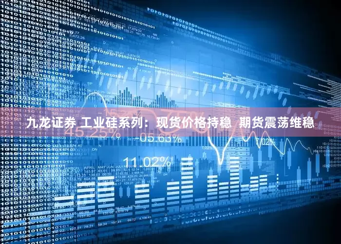 九龙证券 工业硅系列：现货价格持稳  期货震荡维稳